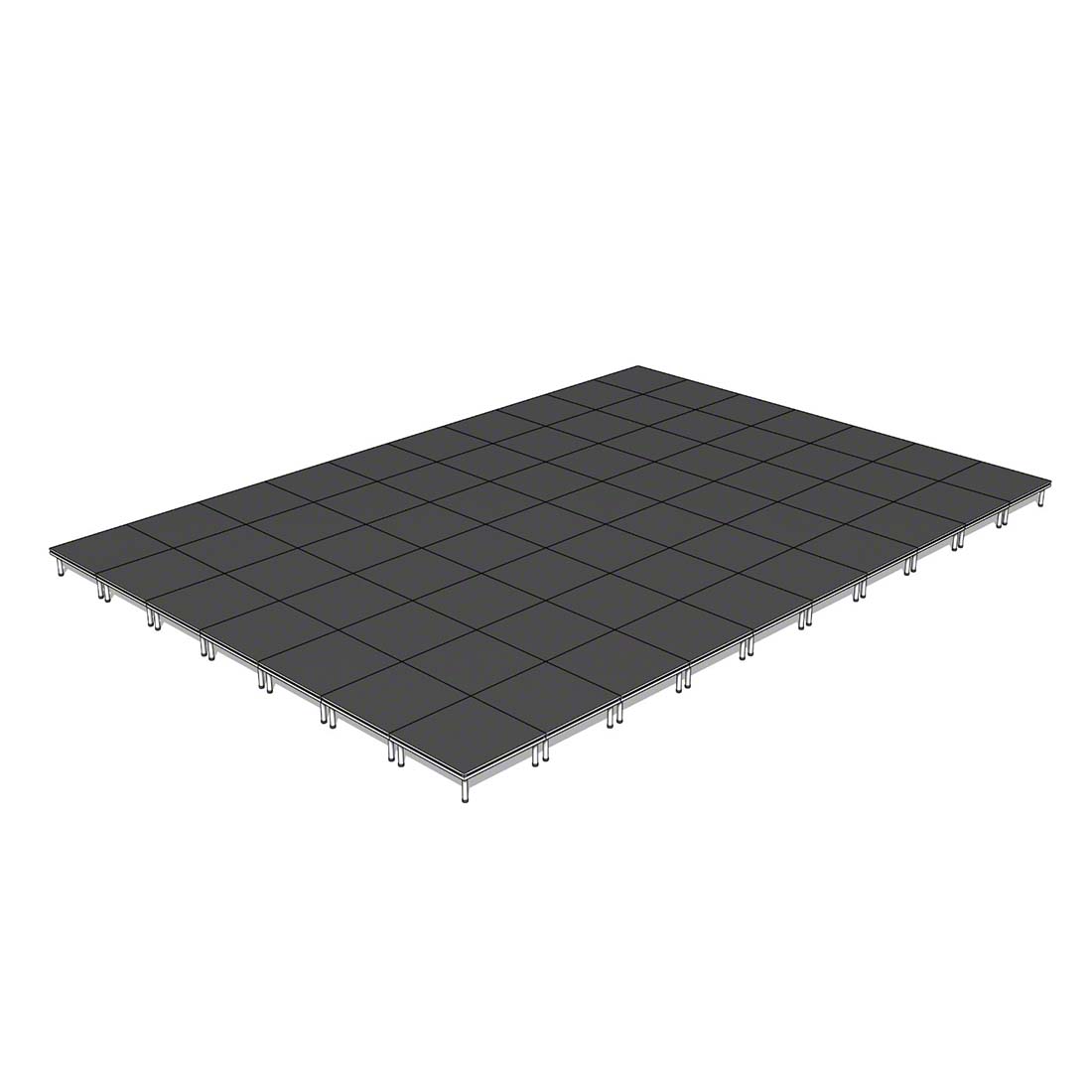 QuickLock Staging 28'x40' Indoor/Outdoor Stage System QLSTAGE2840