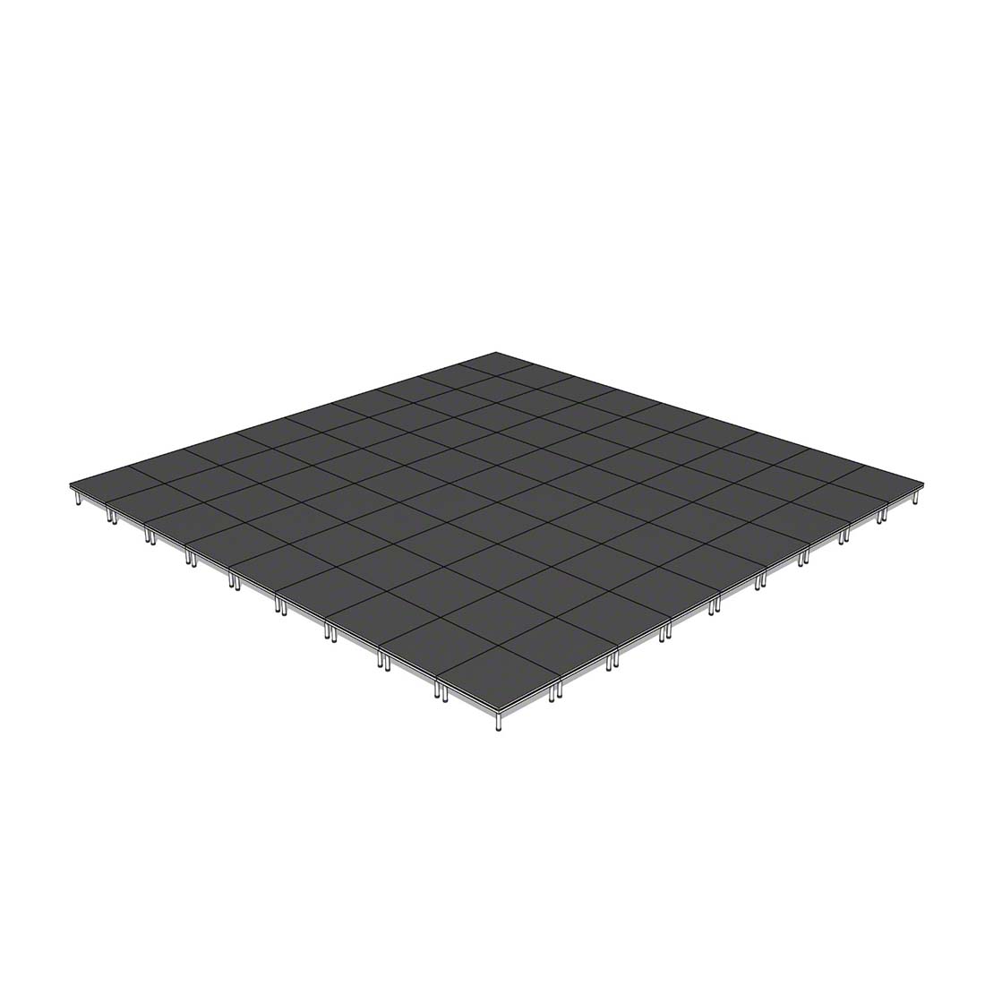 QuickLock Staging 36'x36' Indoor/Outdoor Stage System QLSTAGE3636