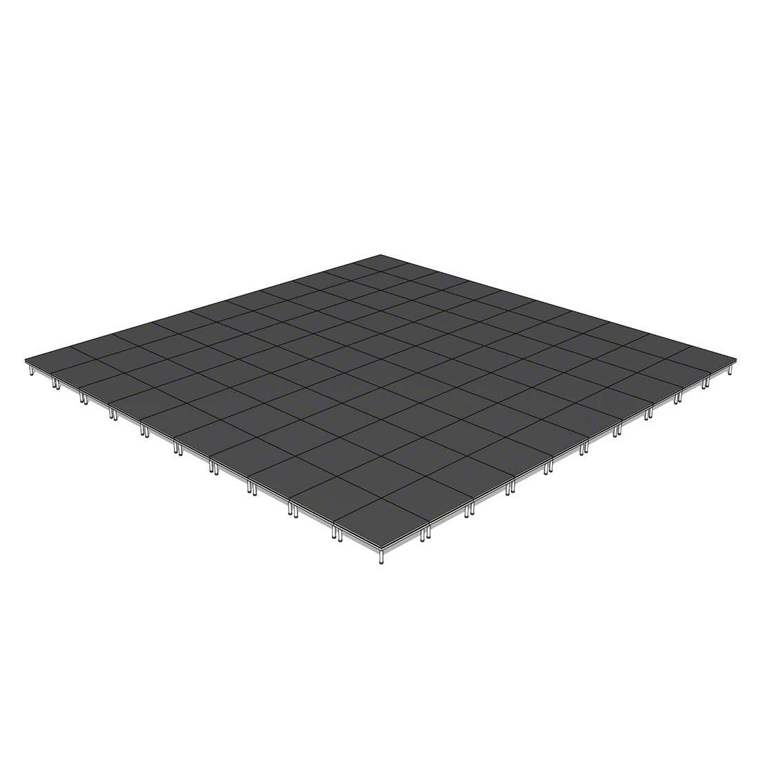 QuickLock Staging 40'x40' Indoor/Outdoor Stage System QLSTAGE4040