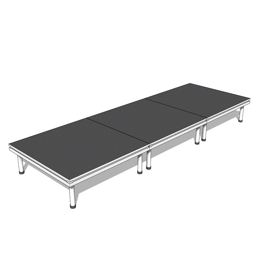 QuickLock Staging 4'x12' Indoor/Outdoor Stage System QLSTAGE412
