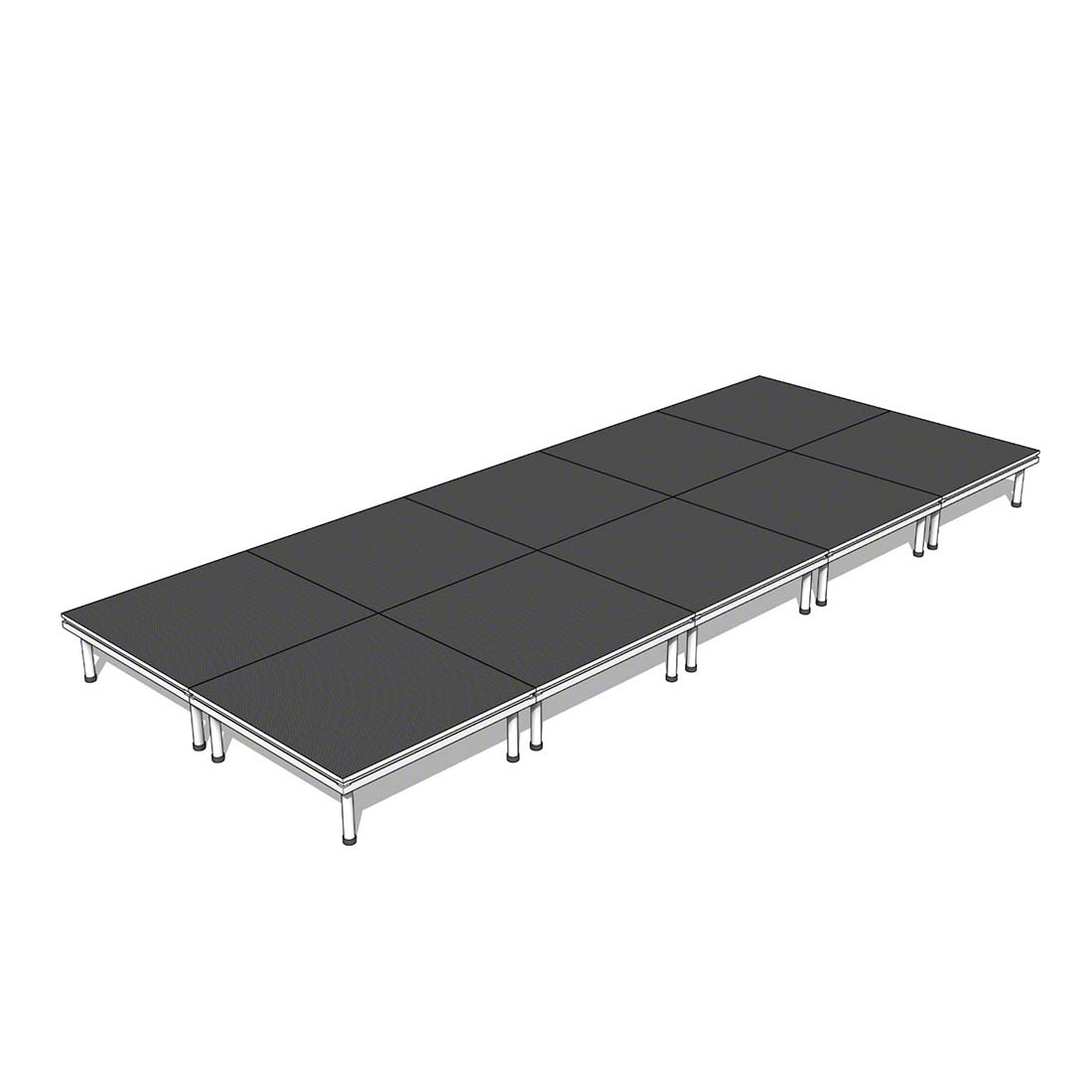 QuickLock Staging 8'x20' Indoor/Outdoor Stage System QLSTAGE820