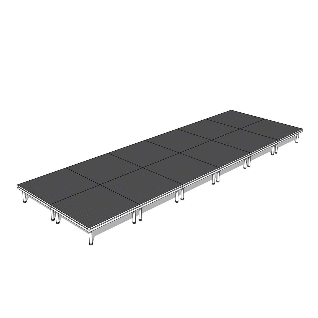 QuickLock Staging 8'x24' Indoor/Outdoor Stage System QLSTAGE824