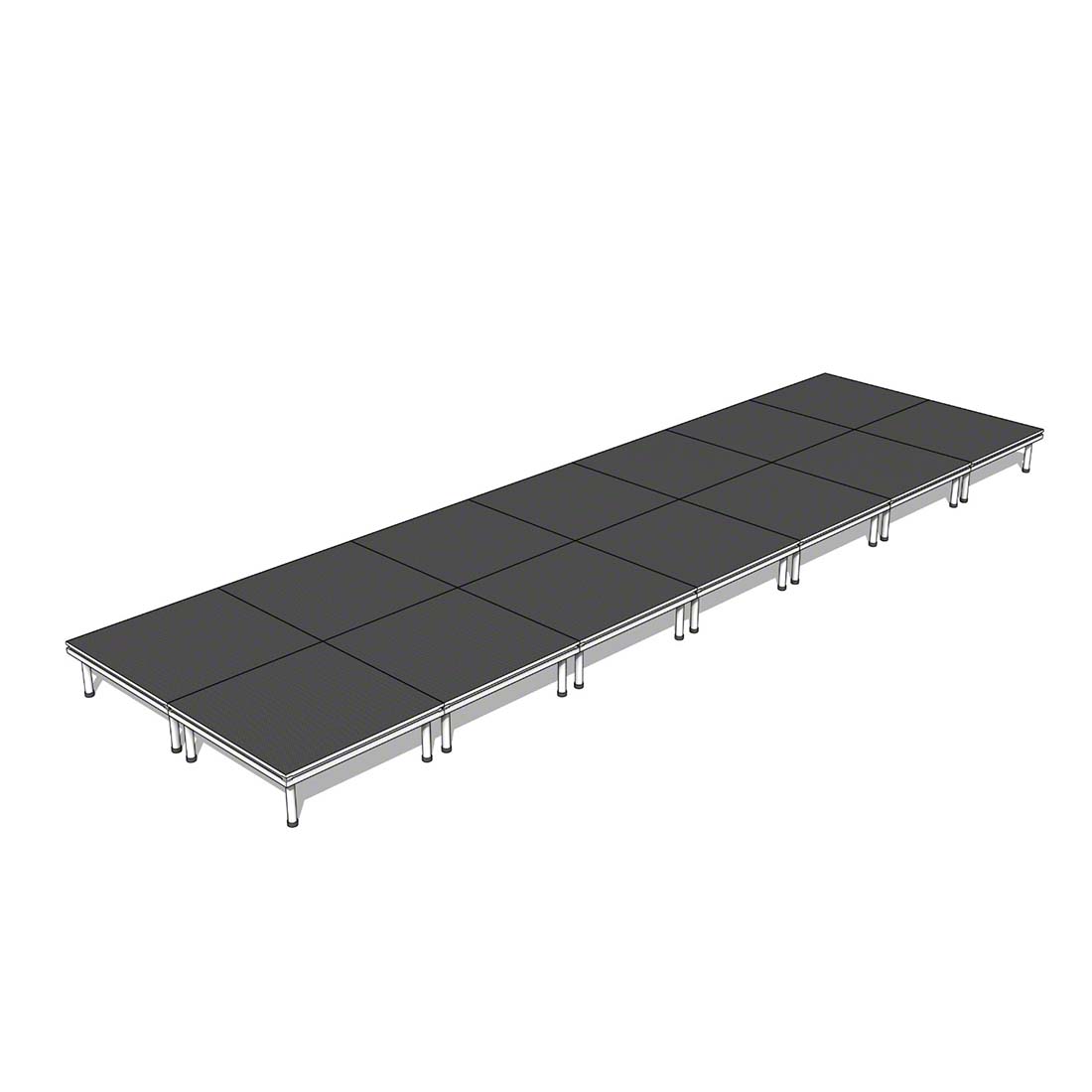 QuickLock Staging 8'x28' Indoor/Outdoor Stage System QLSTAGE828