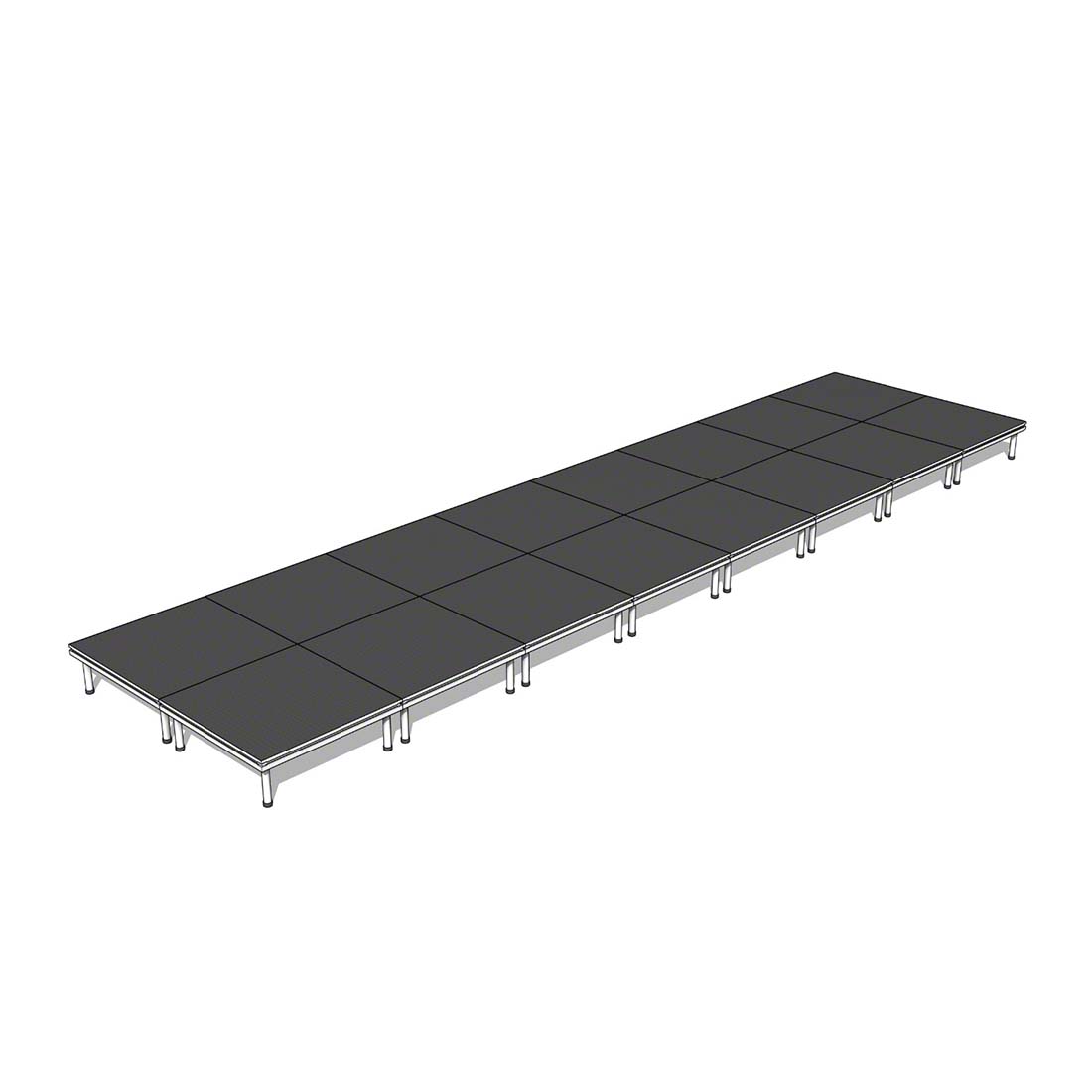 QuickLock Staging 8'x32' Indoor/Outdoor Stage System QLSTAGE832