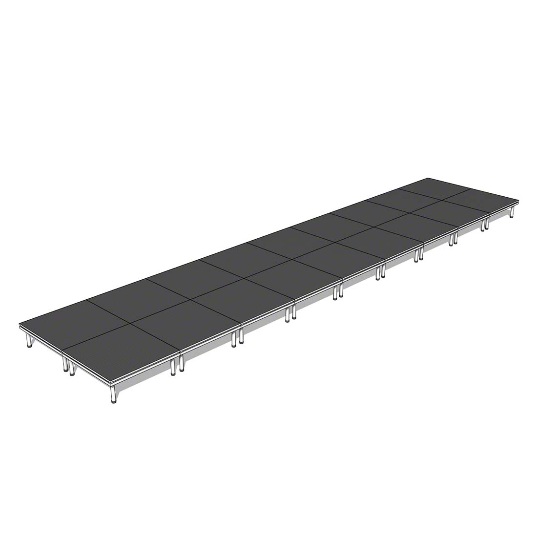 QuickLock Staging 8'x36' Indoor/Outdoor Stage System QLSTAGE836