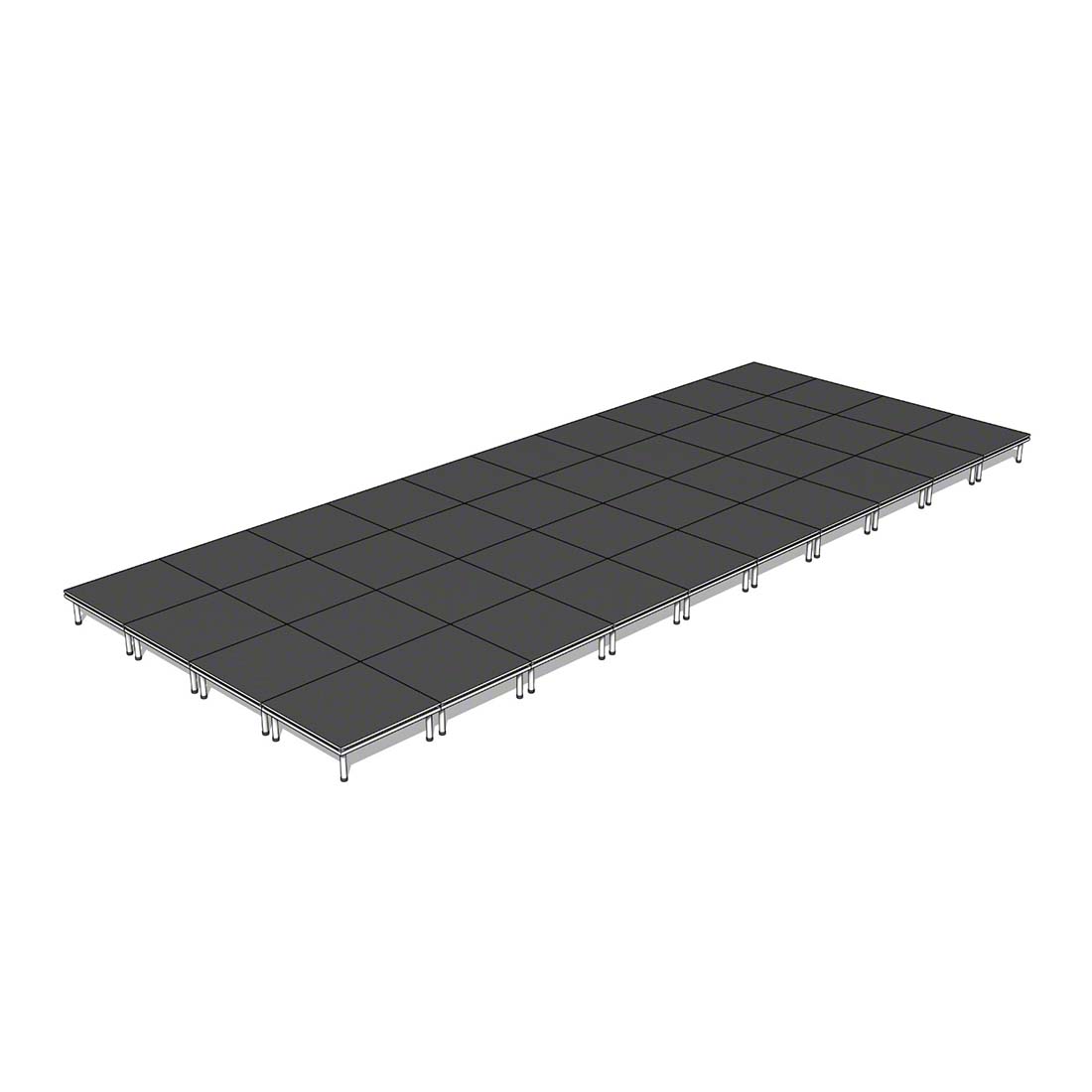 QuickLock Staging 16'x40' Indoor/Outdoor Stage System QLSTAGE1640