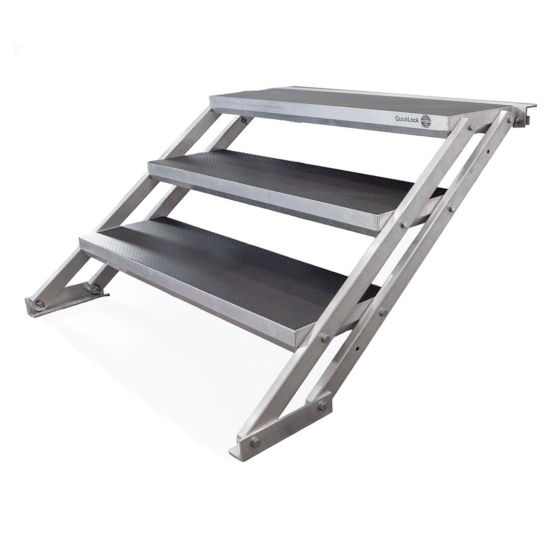 QuickLock Staging 3-Step Adjustable Stairs for 16