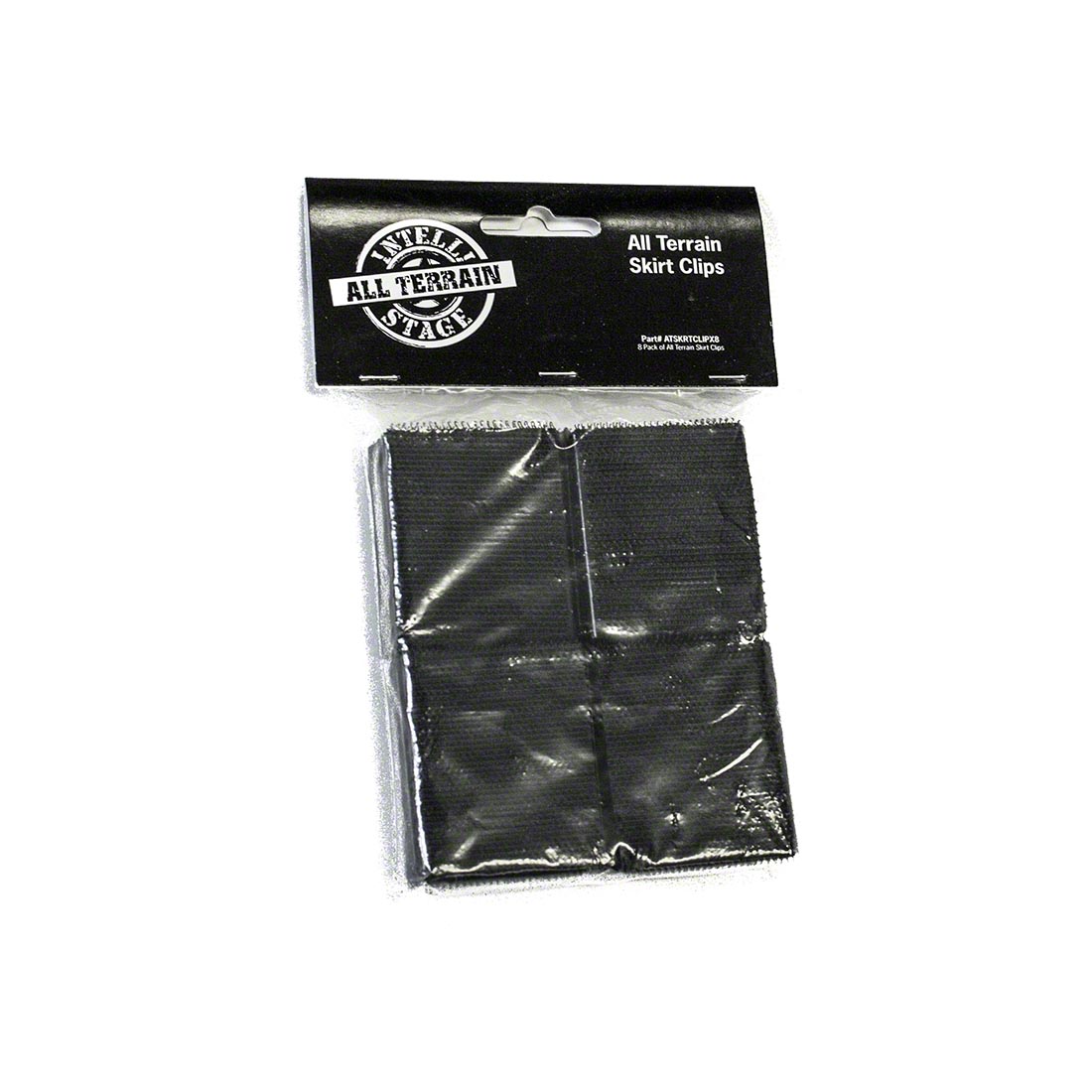All-Terrain Hook and Loop Covered Clips for Skirts (8-pack) ATSKRTCLIPX8