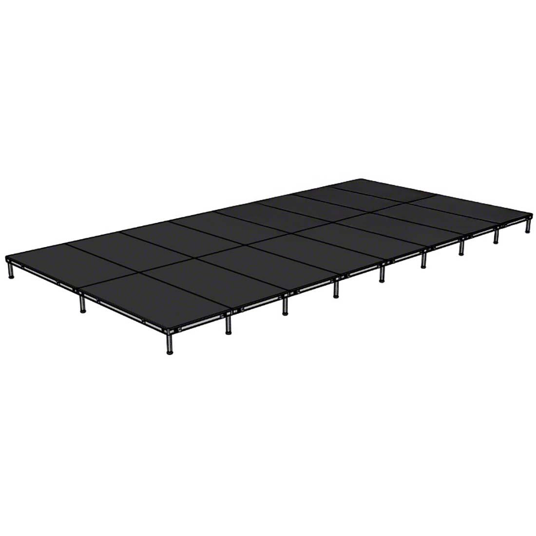 Biljax AS2100 16'x32' Portable Stage Kit (16 - 4'x8' Decks) BJX-AS48-16X32