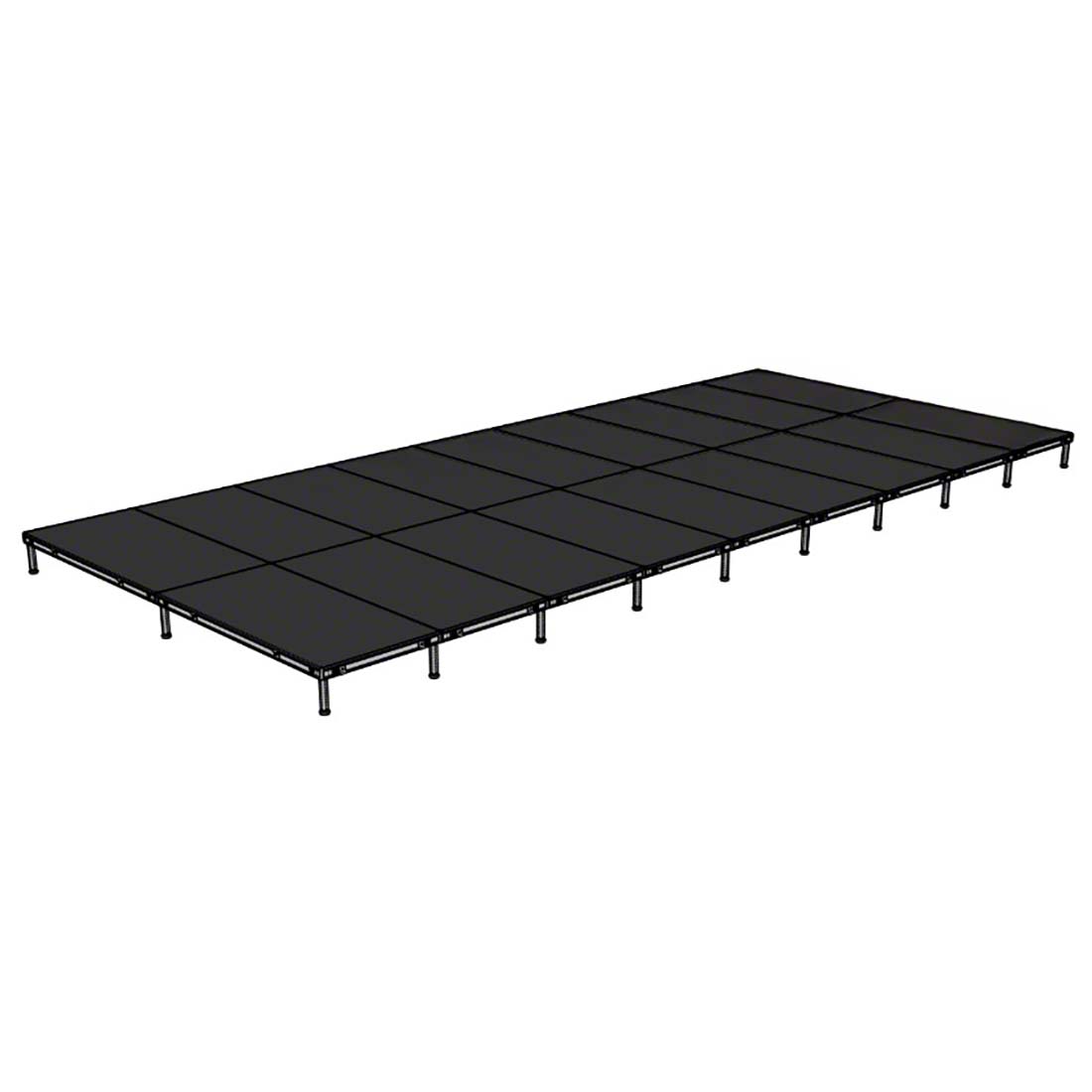 Biljax AS2100 16'x36' Portable Stage Kit (18 - 4'x8' Decks) BJX-AS48-16X36