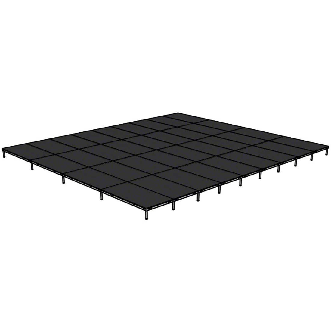 Biljax AS2100 32'x36' Portable Stage Kit (36 - 4'x8' Decks) BJX-AS48-32X36