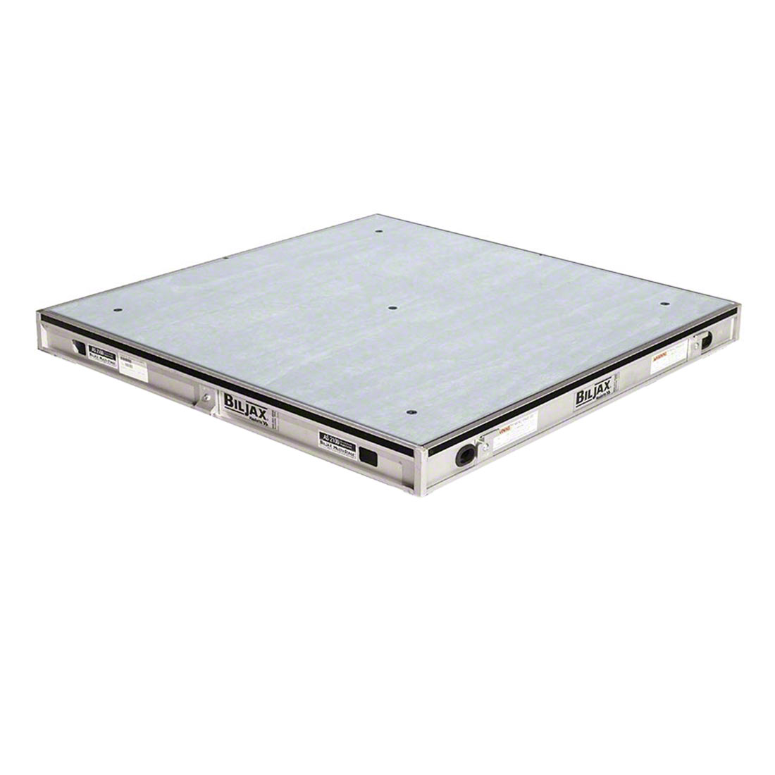 Biljax AS2100 4'x4' Square Gray Stained Plywood Stage Deck Platform BJX-C105-22-6