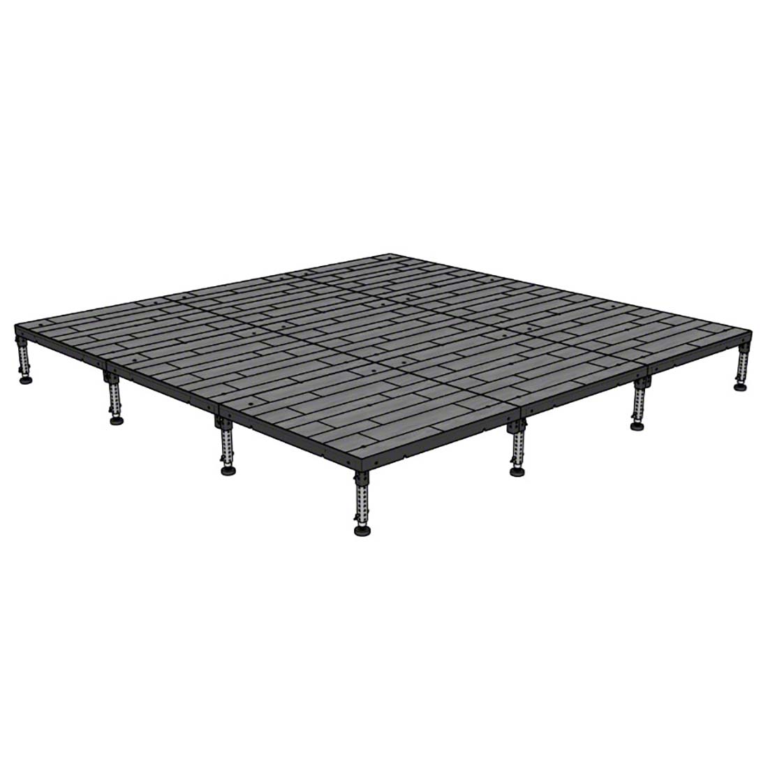 Biljax ST8100 Multi-Stage 12x12 Portable Stage Kit | StageDrop