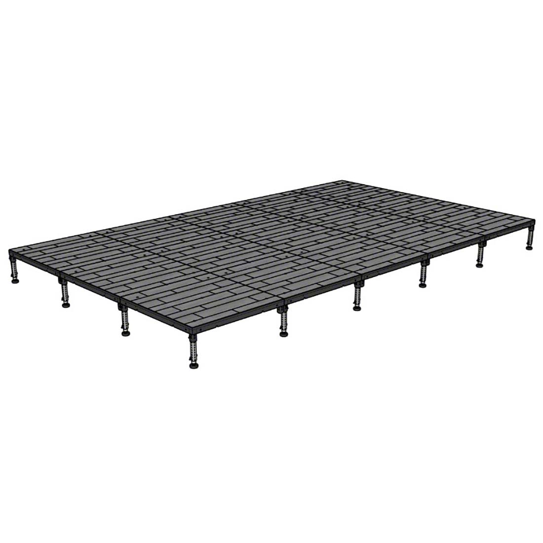 Biljax ST8100 Multi-Stage 12x20 Portable Stage Kit | StageDrop