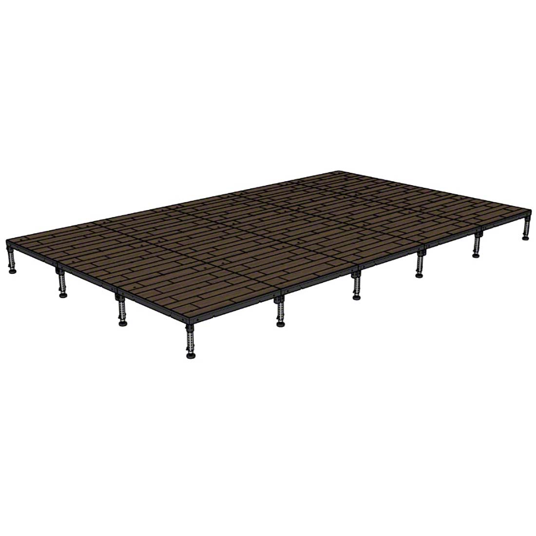 Biljax ST8100 Multi-Stage 12x20 Portable Stage Kit | StageDrop