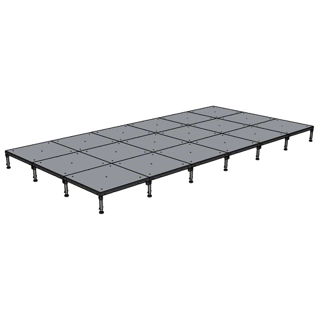 Biljax ST8100 Multi-Stage 12'x24' Portable Stage Kit BJX-ST-12X24