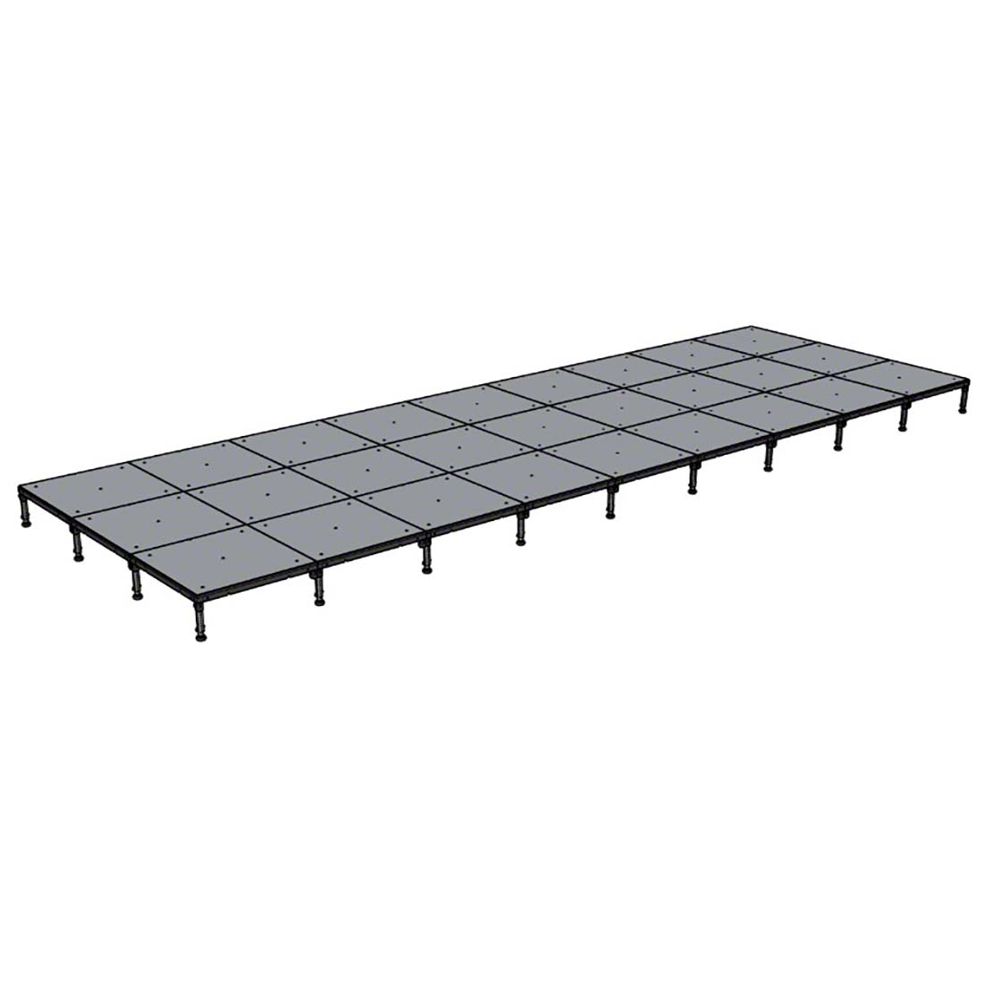 Biljax ST8100 Multi-Stage 12'x36' Portable Stage Kit BJX-ST-12X36