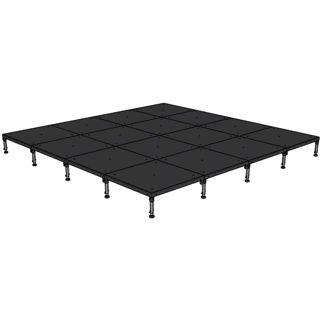 Biljax ST8100 Multi-Stage 16x16 Portable Stage Kit | StageDrop
