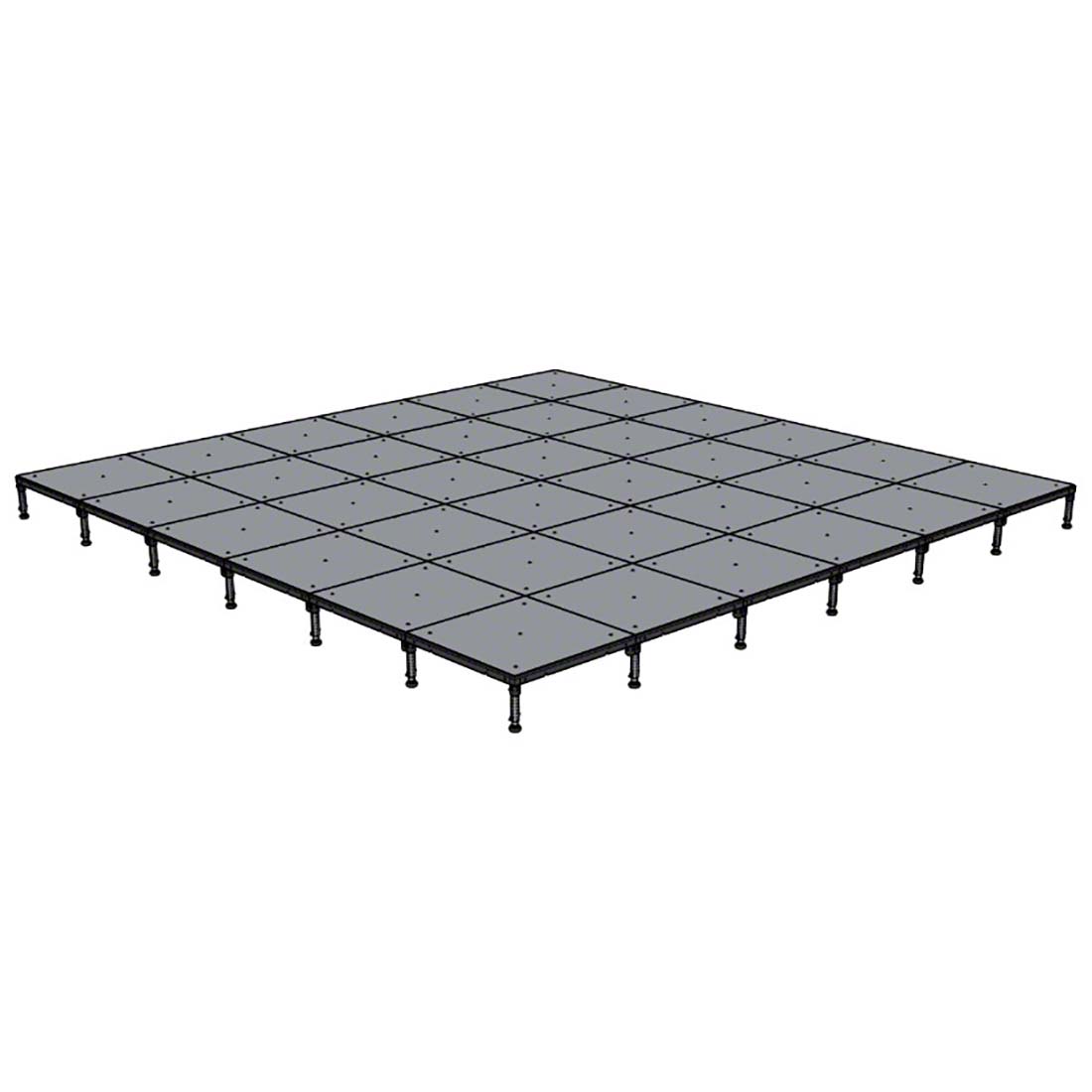 Biljax ST8100 Multi-Stage 24'x24' Portable Stage Kit BJX-ST-24X24