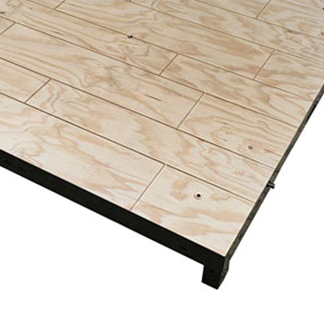 Unfinished Faux Hardwood Stained Plywood