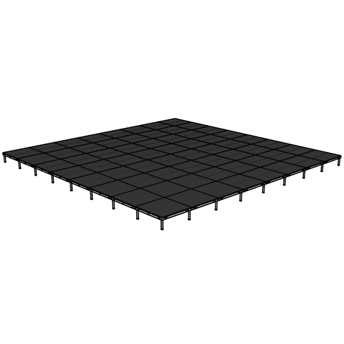 Biljax AS2100 32'x32' Portable Stage Kit (64 - 4'x4' Decks) BJX-AS44-32X32