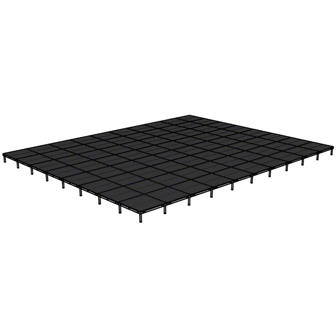 Biljax AS2100 32'x40' Portable Stage Kit (80 - 4'x4' Decks) BJX-AS44-32X40