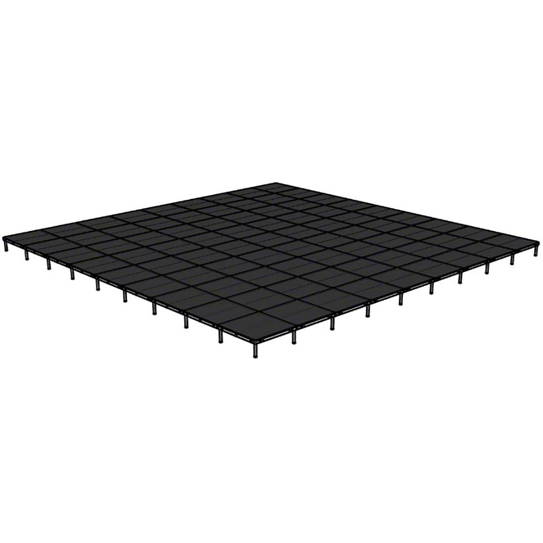 Biljax AS2100 36'x36' Portable Stage Kit (81 - 4'x4' Decks) BJX-AS44-36X36