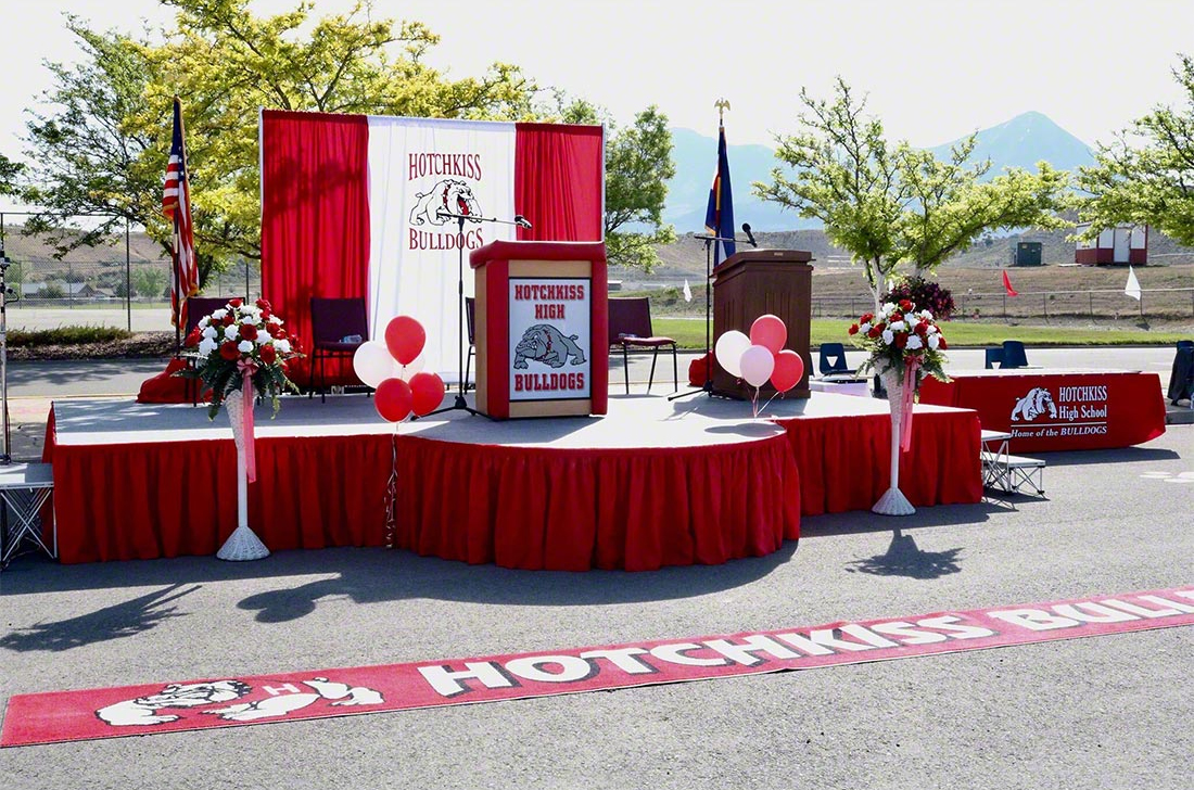 Graduation Ceremony Stage Decoration