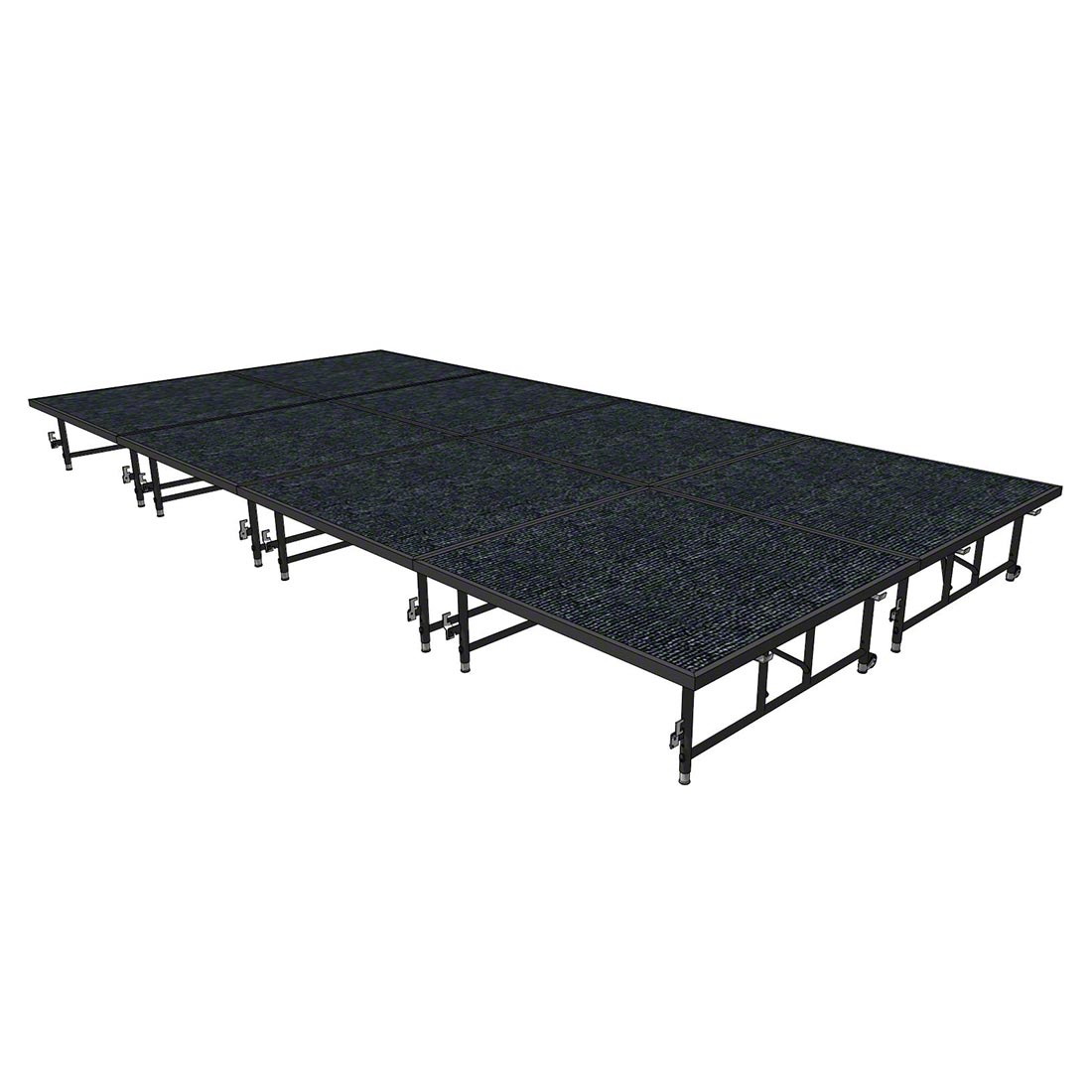 Midwest Folding 8'x16' TransFold Portable Stage Kit, 16