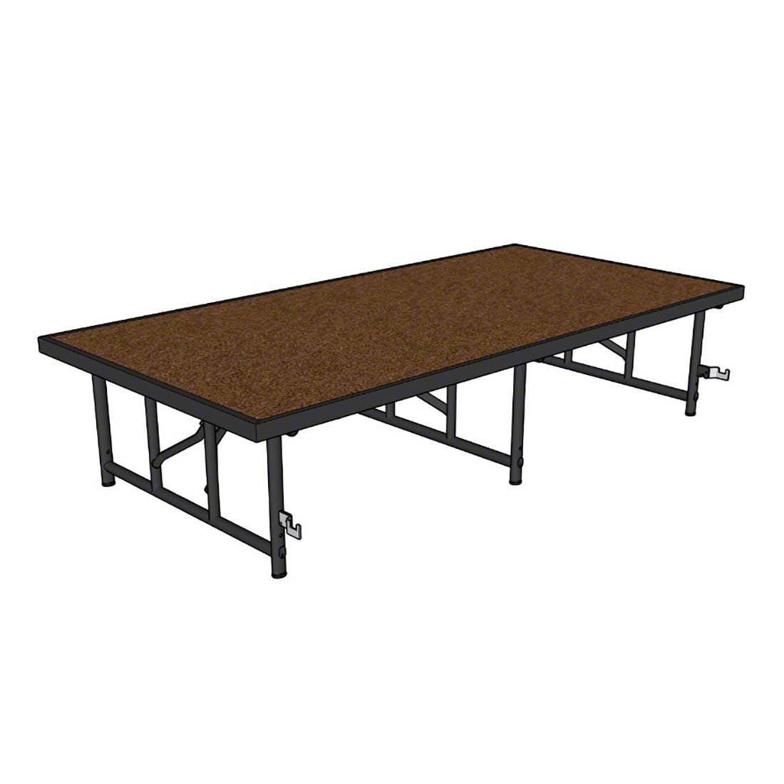 Midwest Folding TransFold 3'x6' Portable Stage | StageDrop