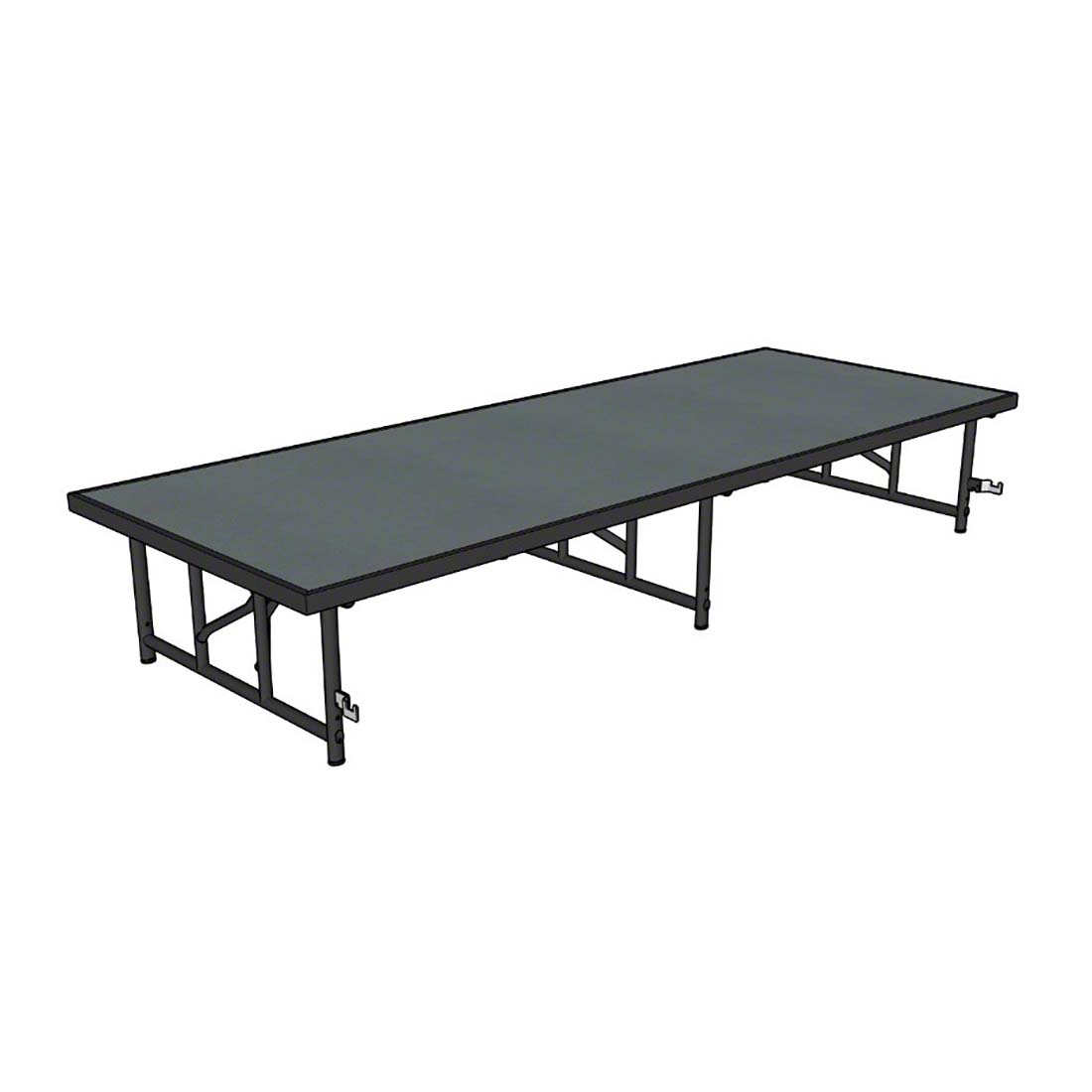 Midwest Folding TransFold 3'x8' Portable Stage | StageDrop
