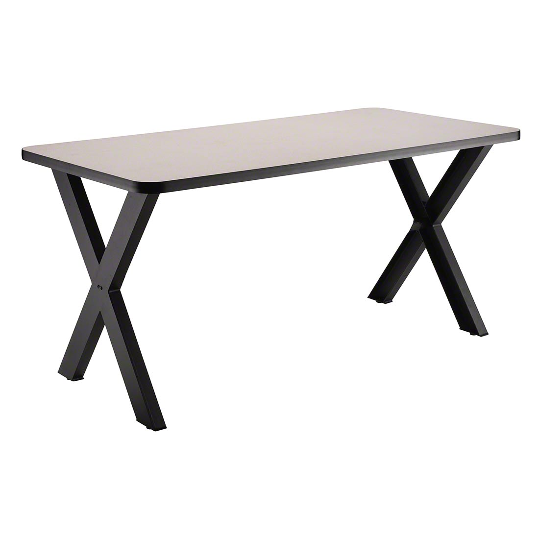National Public Seating 30"x72" Collaborator Table with HPL Top/MDF Core, 30" High