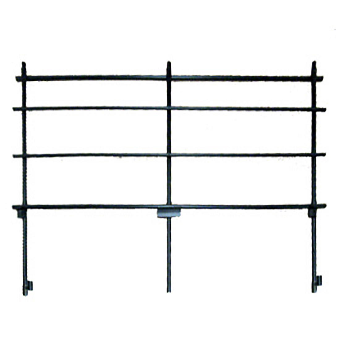 Steel Riser Guardd NPS® GRR24T Back Guard Rail for 24