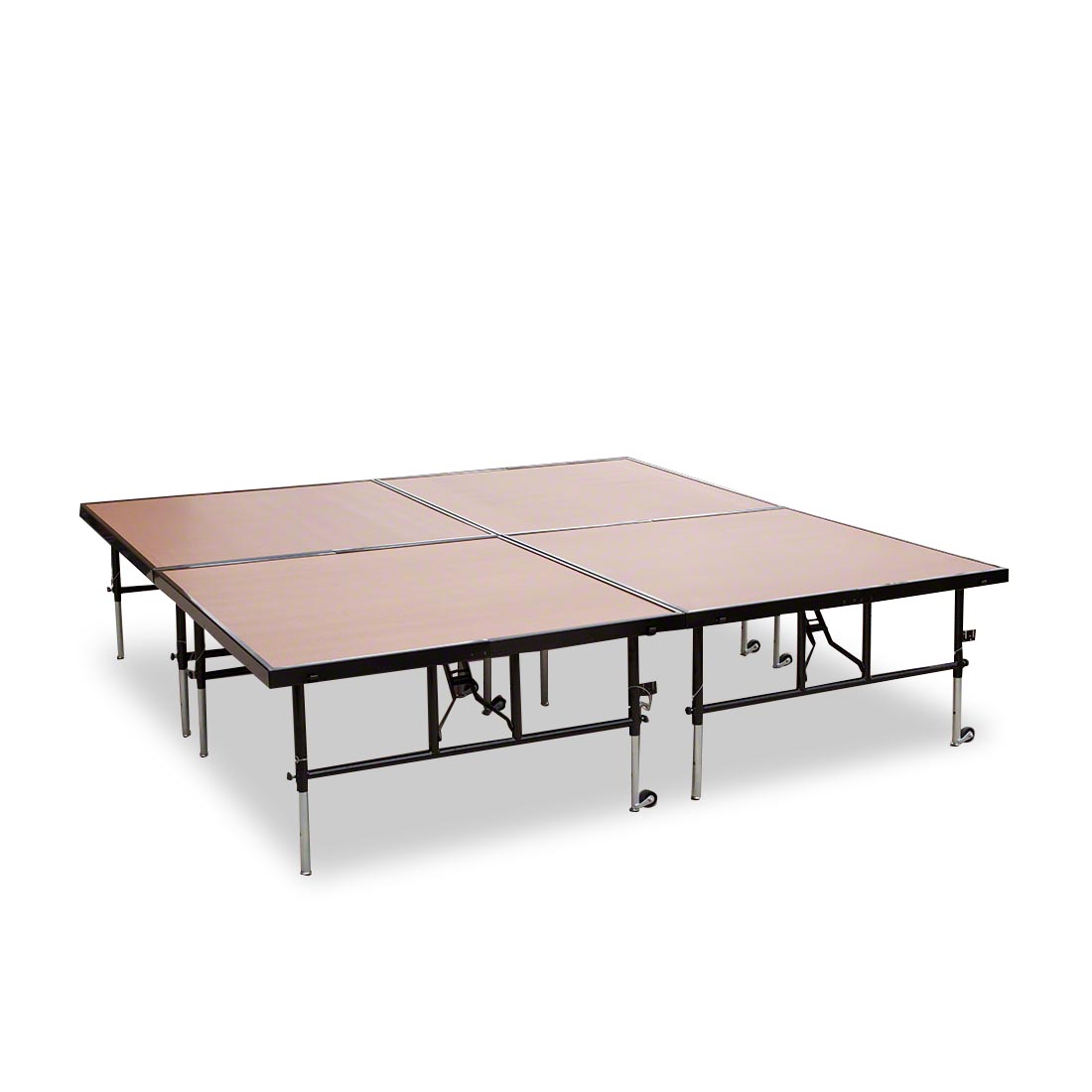 National Public Seating TransFix 8'x8' Hardboard Stage Kit, 24