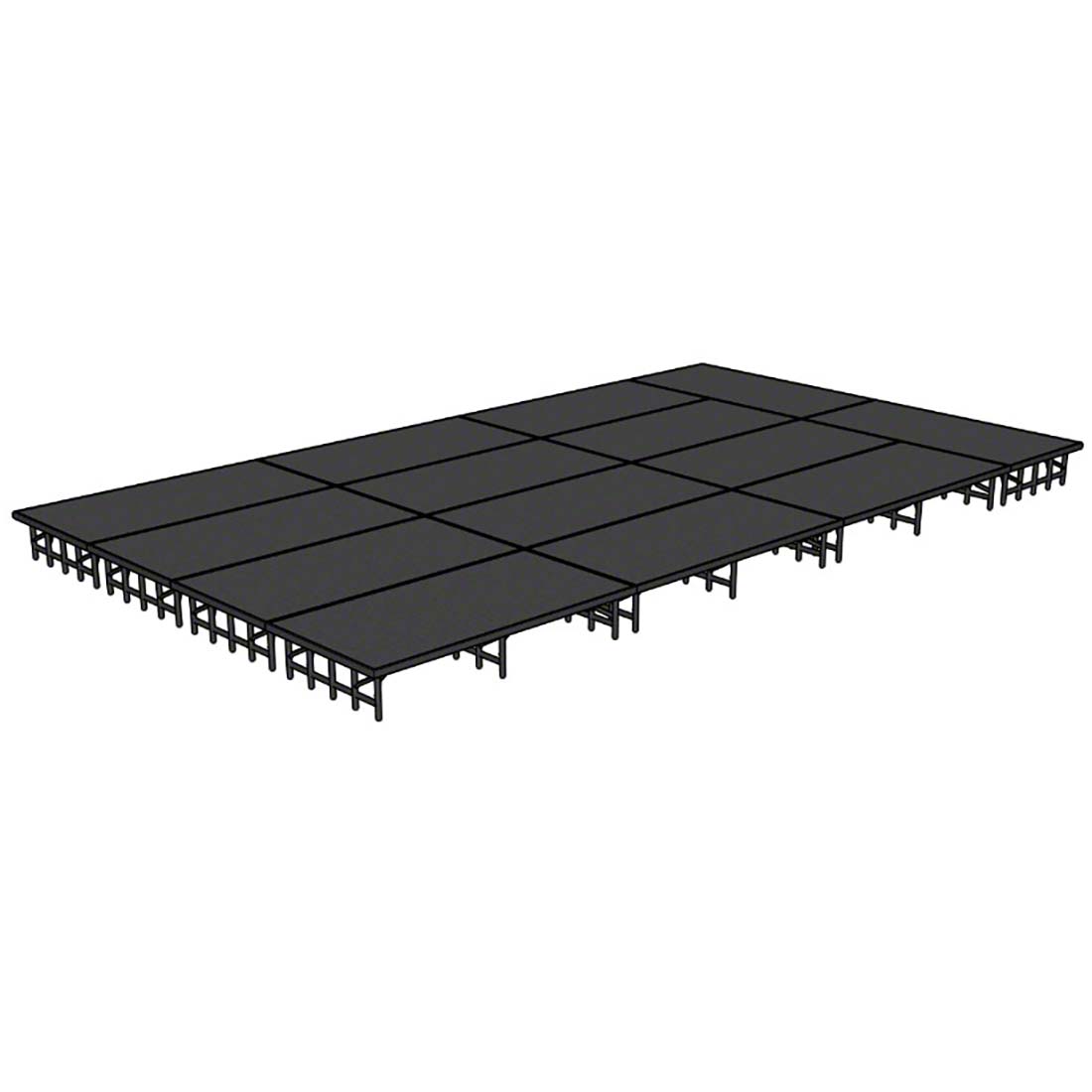 National Public Seating 16'x28' Portable Stage Kit NPS-SD16X28