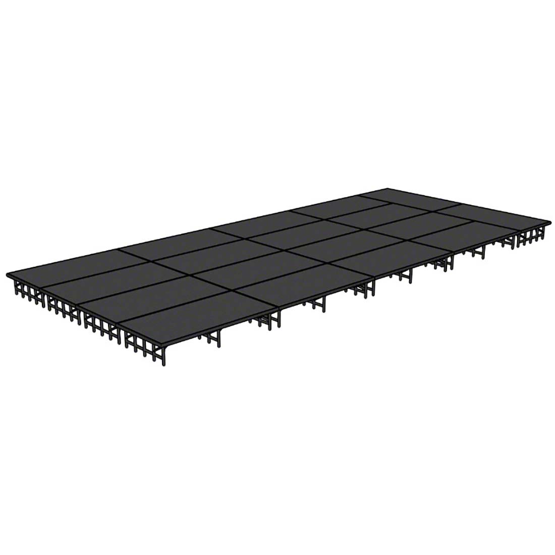 National Public Seating 16'x36' Portable Stage Kit NPS-SD16X36