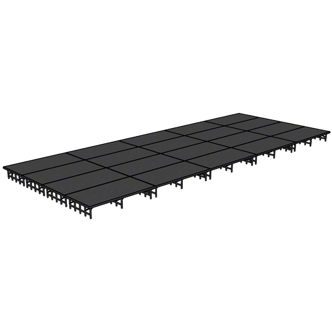National Public Seating 16'x40' Portable Stage Kit NPS-SD16X40