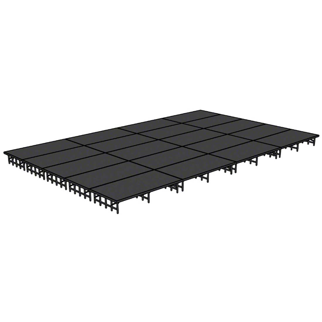 National Public Seating 20'x32' Portable Stage Kit NPS-SD20X32