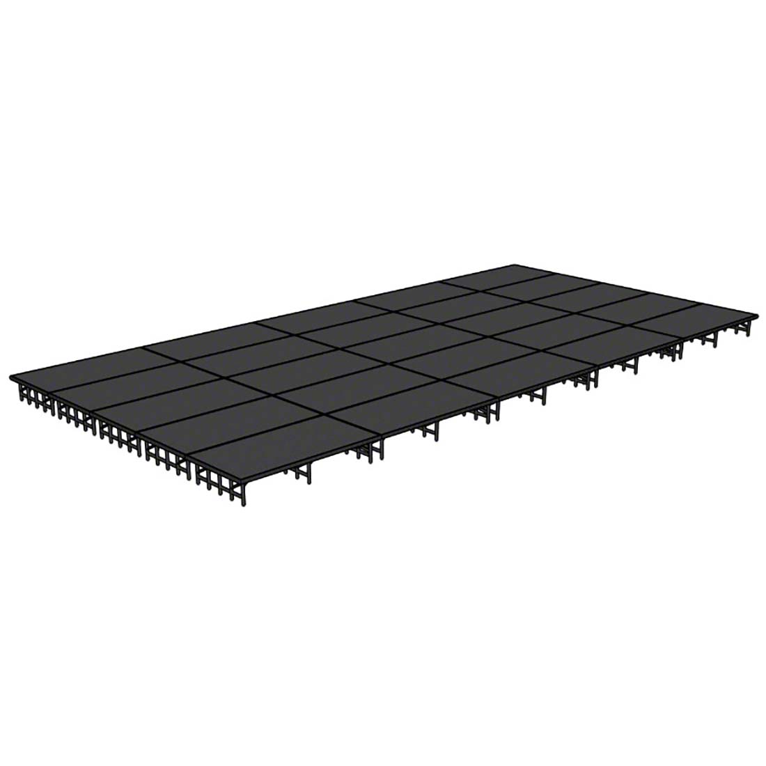 National Public Seating 20'x40' Portable Stage Kit NPS-SD20X40
