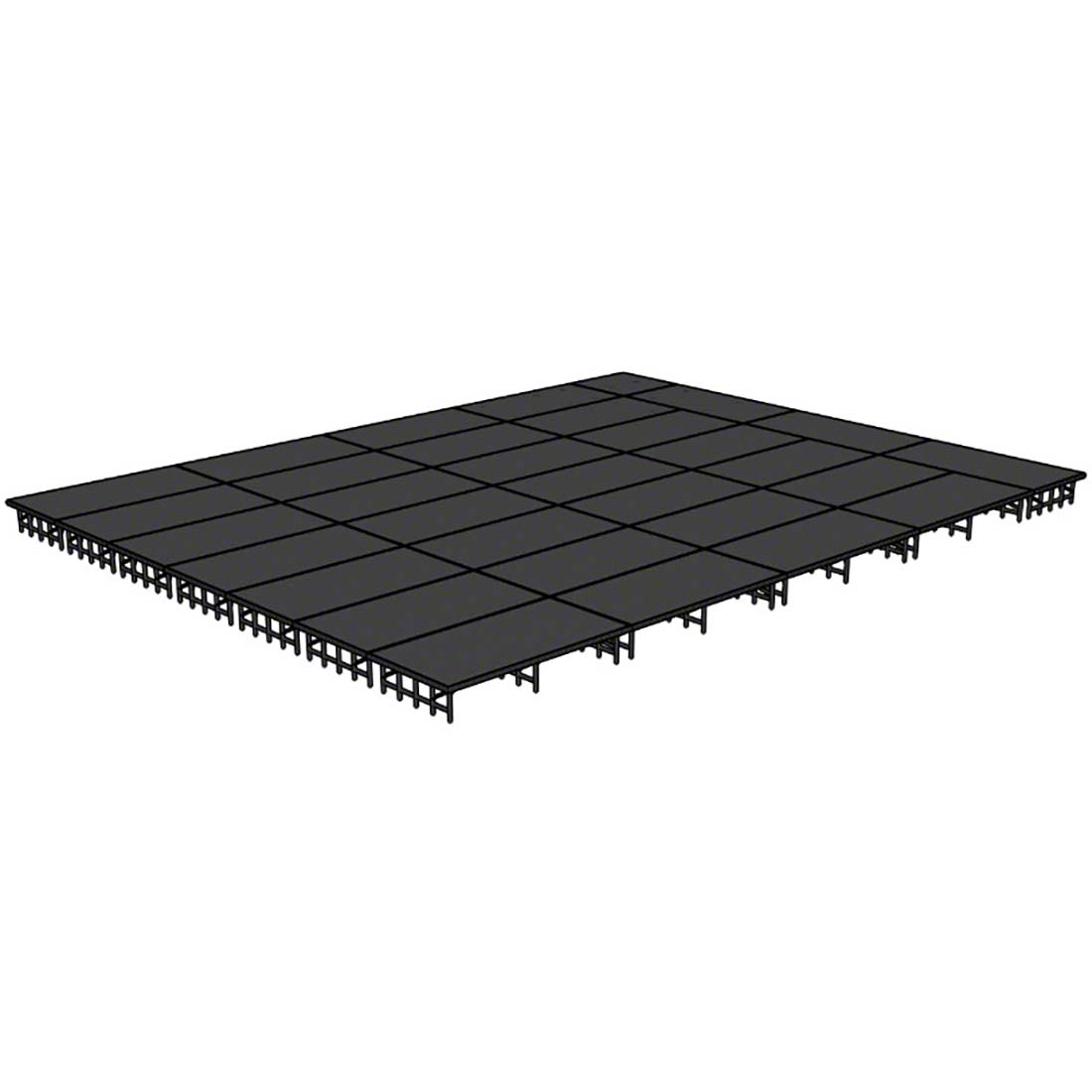 National Public Seating 28'x36' Portable Stage Kit NPS-SD28X36