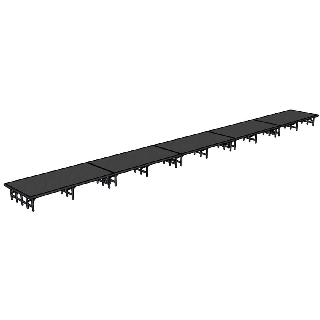 National Public Seating 4'x40' Portable Stage Kit NPS-SD4X40