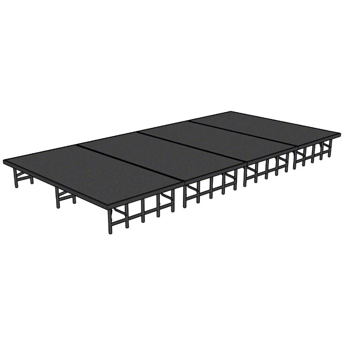 National Public Seating 8'x16' Portable Stage Kit NPS-SD8X16
