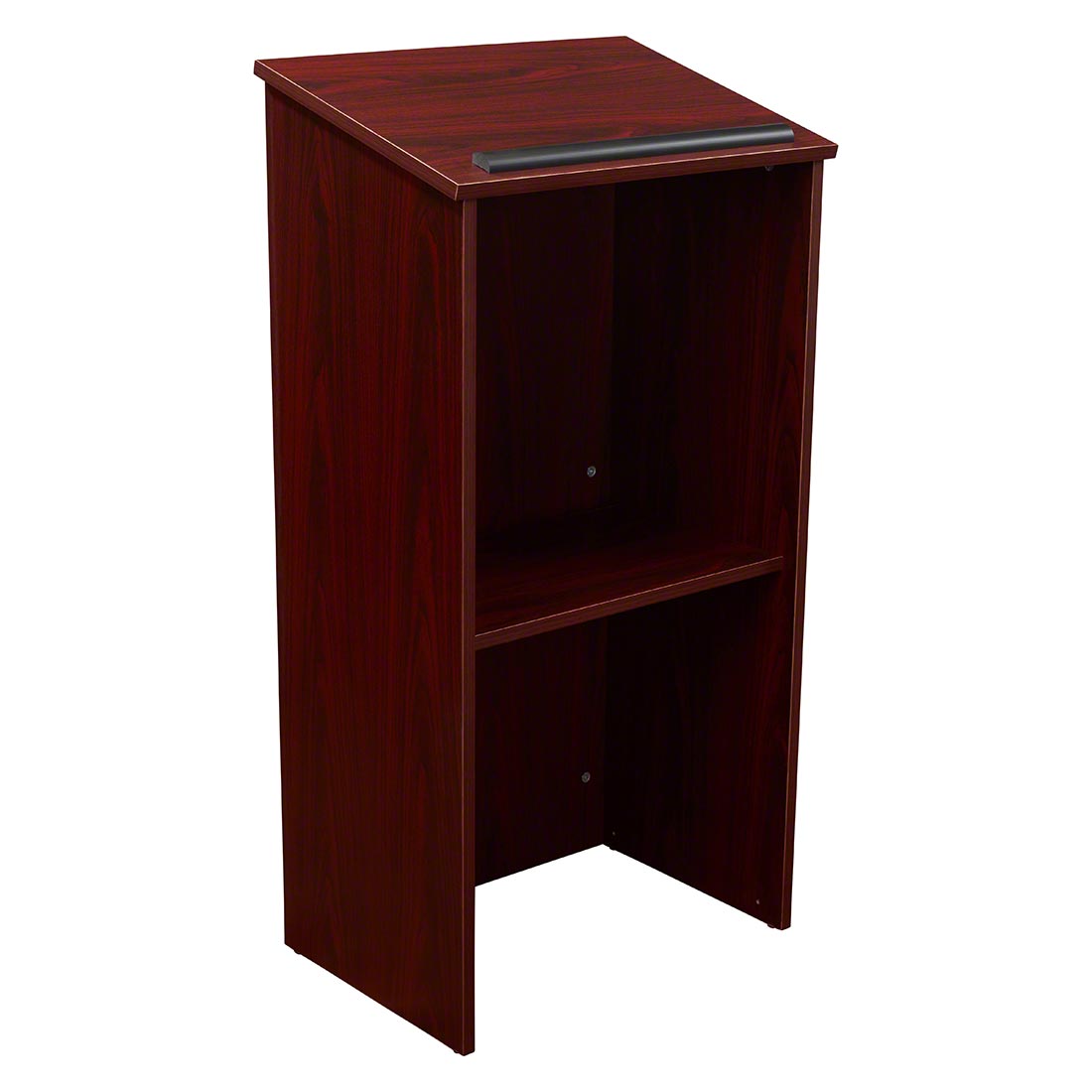 Oklahoma Sound 222 Full Floor Lectern, Mahogany