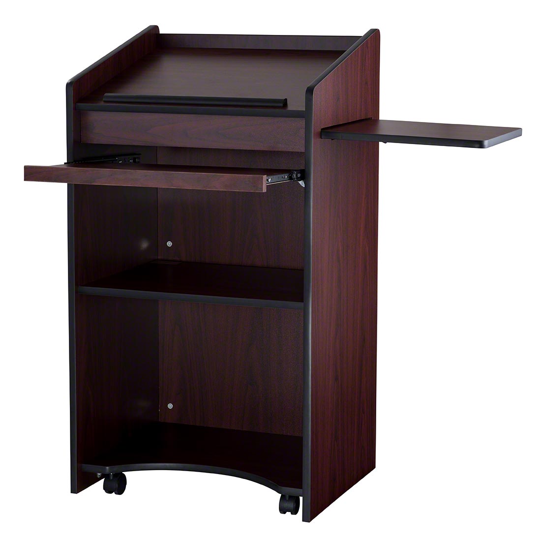 Oklahoma Sound 600-MY Aristocrat Non-Sound Lectern, Mahogany