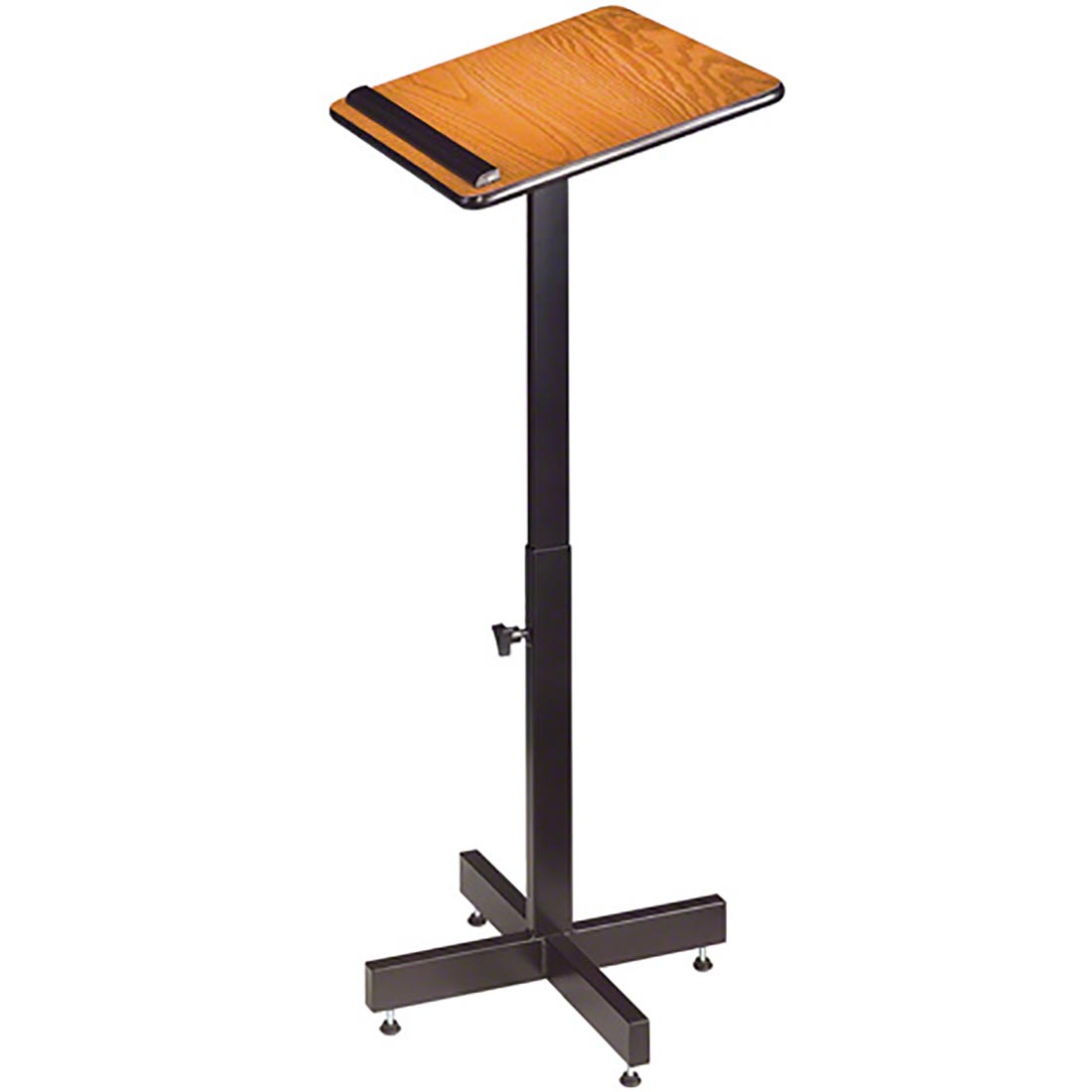 Oklahoma Sound 70 Portable Presentation Lectern, Medium Oak OS-70-MO