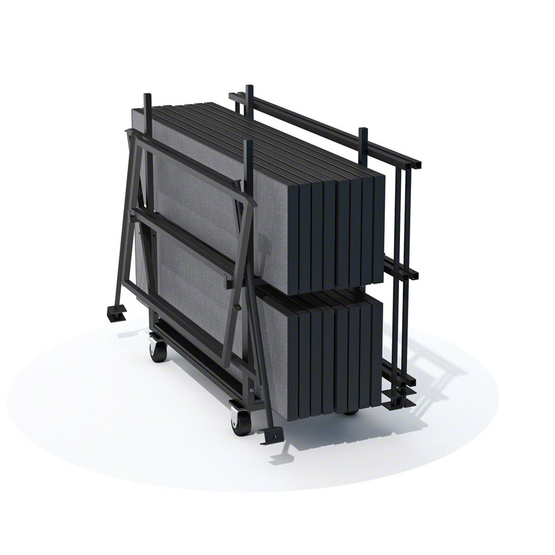 SCRTROLLEY Standing Choral Riser Trolley