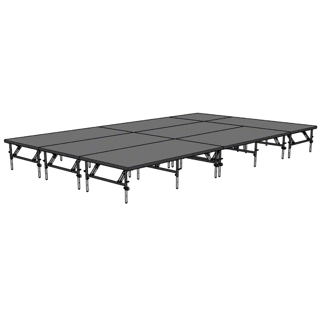 Staging 101 12'x20' Portable Stage Kit 16