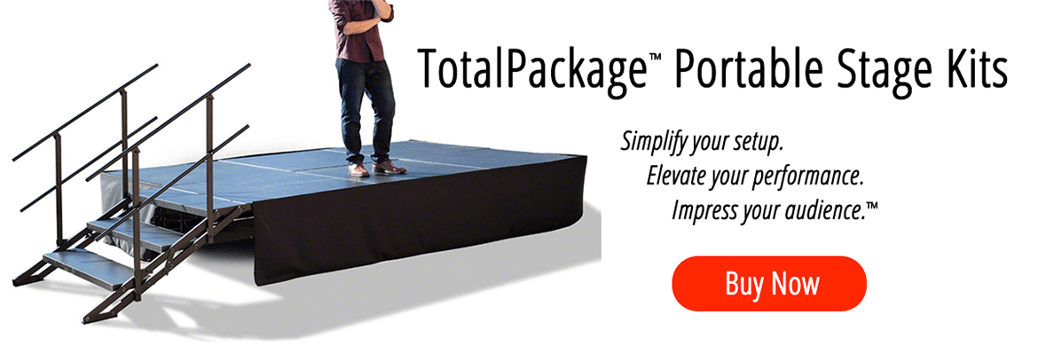 TotalPackage Portable Stage Kits