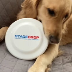 FREE GIFT: StageDrop Frisbee! 
