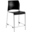 National Public Seating 8810C Cafetorium Counter Stool, Plastic Seat, Black - NPS-8810C-11-10